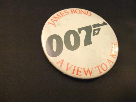 A View to a Kill veertiende film in de James Bondserie,uit 1985  met   Roger Moore als agent 007